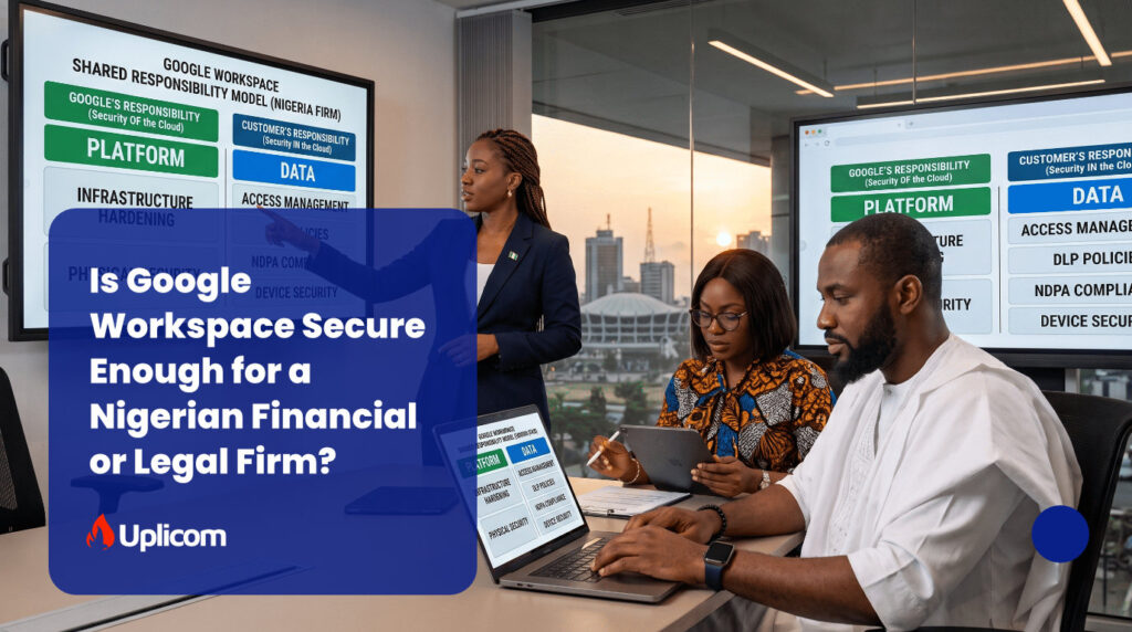 Is Google Workspace Secure Enough for a Nigerian Financial or Legal Firm?